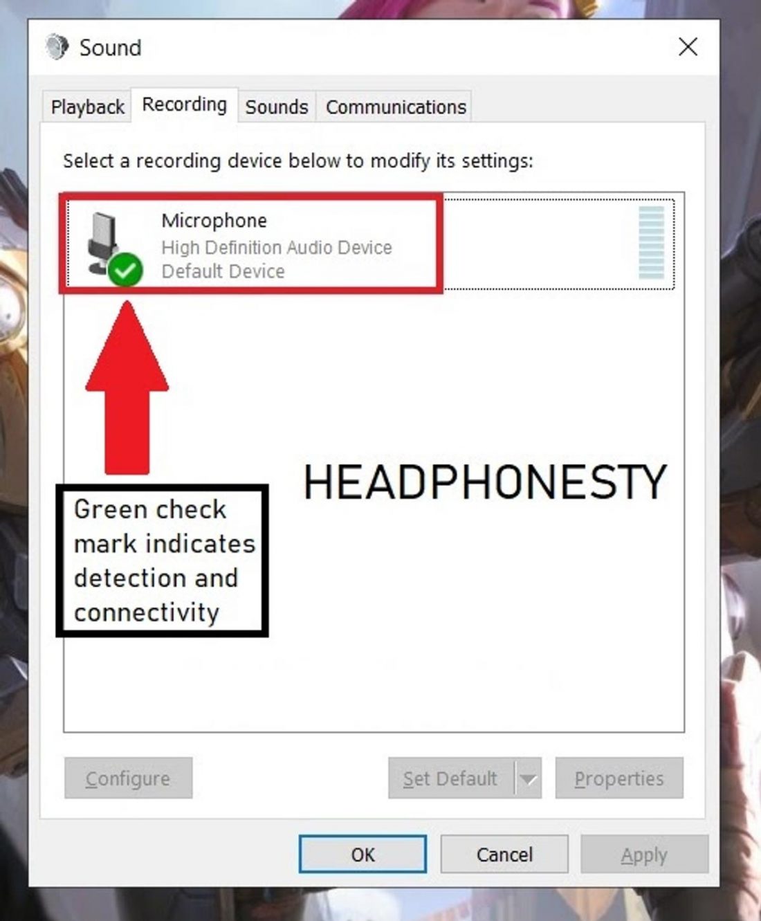 use iphone earbuds as mic on pc