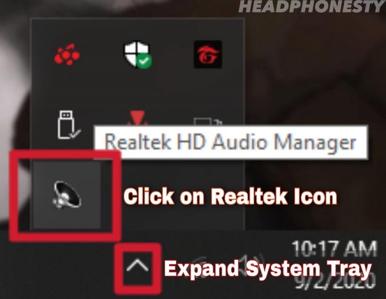 realtek hd audio manager headset mic not working