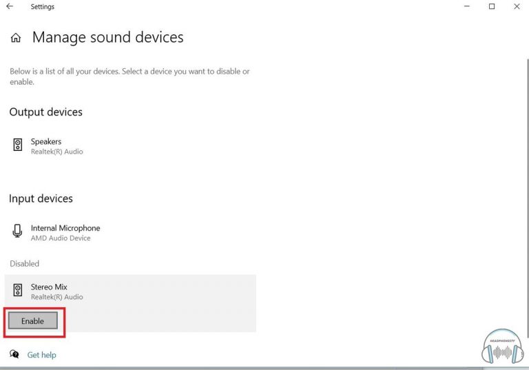 headphones not being detected windows 10