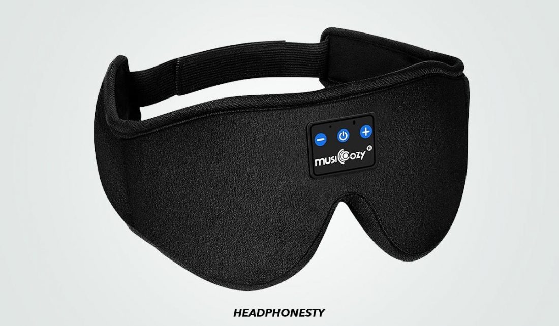 Sleep Headphones, Wireless Bluetooth Headband Sleep Mask Headphones,  Breathable 3D Sports Earphones Black