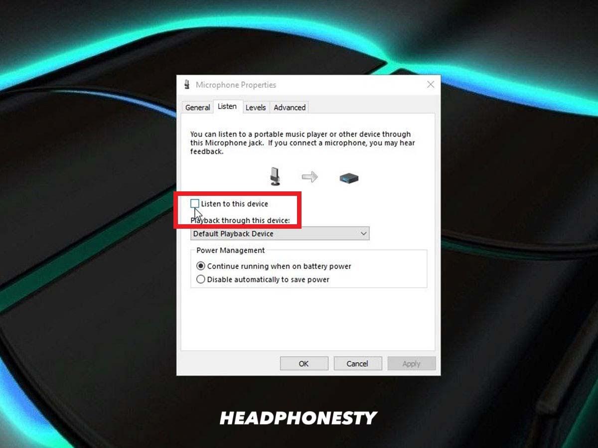 windows 10 usb headset setup check microphone playback