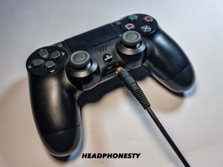 ps4 headset connection