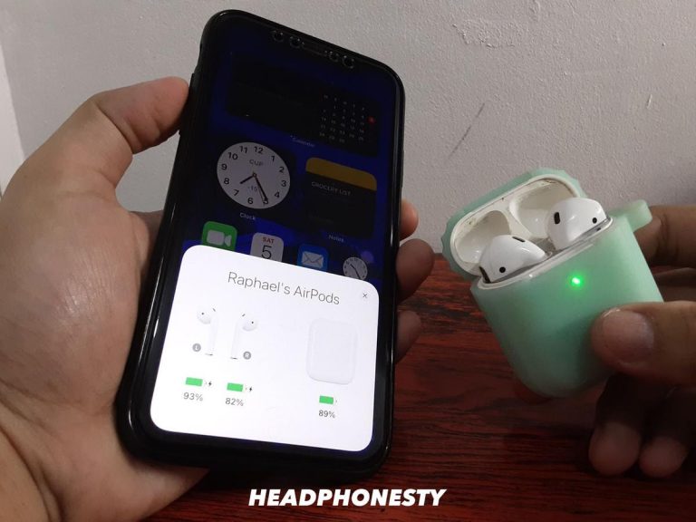 left airpod wont charge