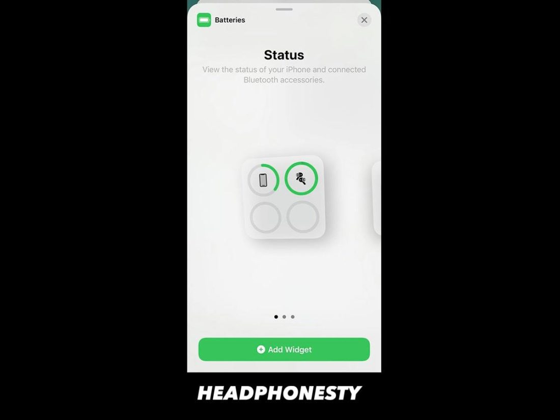 airpods battery monitor