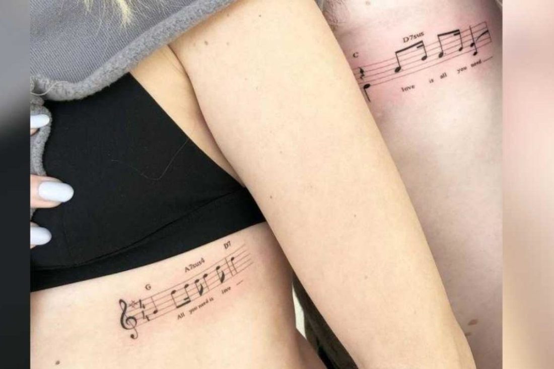 75 awesome music tattoos great ideas for men and women  Legitng