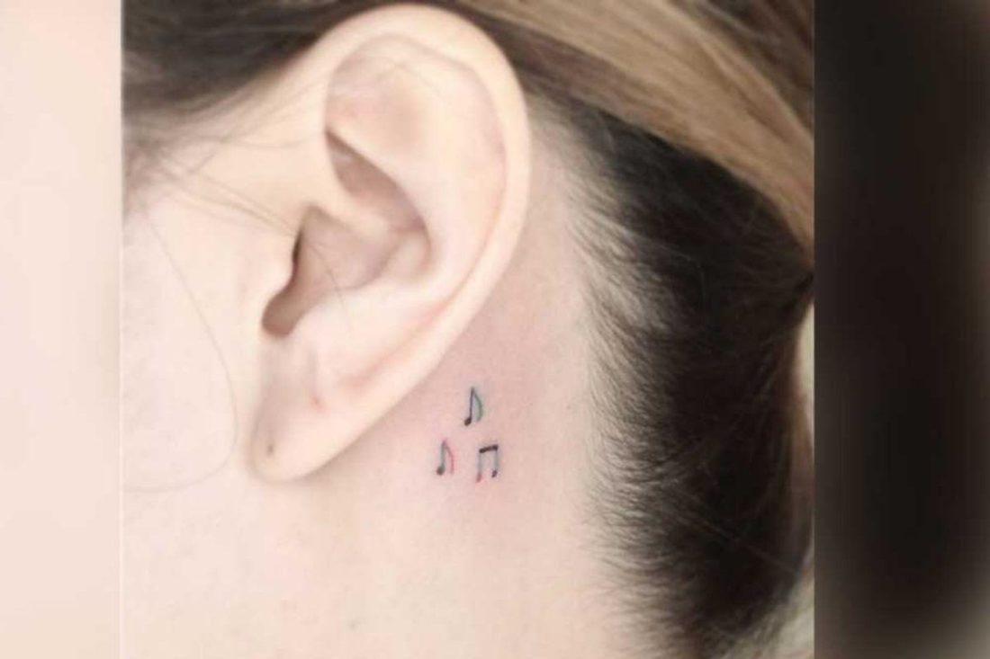 40 Cool Neck Tattoos Behind Ear  Tattoo Designs  TattoosBagcom