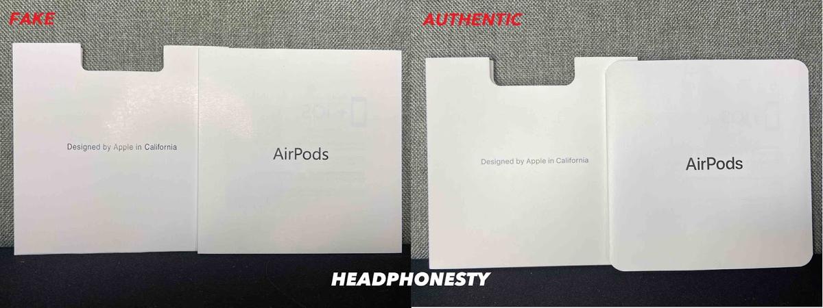 Wrote a fake vs real AIRPODS guide 🎧 : r/RepTronics