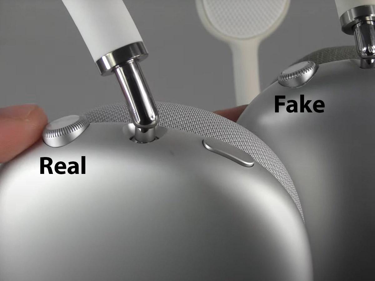 The internet is filled with very believable knockoff AirPods Max  headphones. Here's how to spot a fake. - Yanko Design