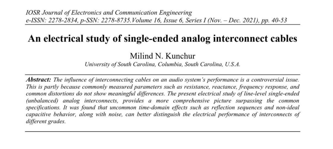 Professor Kunchur's study of the effects of interconnects. (From: SC.edu)