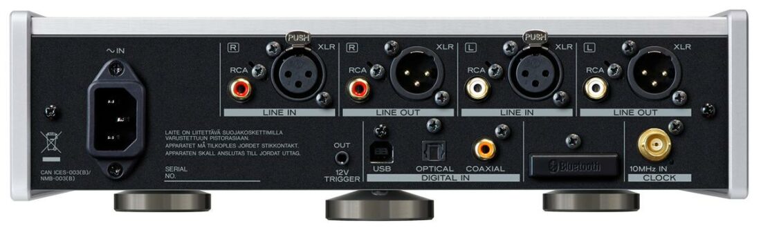 Ports on the TEAC UD-507. (From: TEAC)
