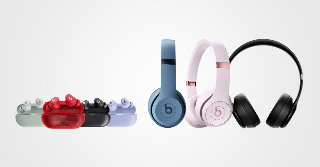 The different color options for the Solo Buds and Solo 4. (From: Beats)