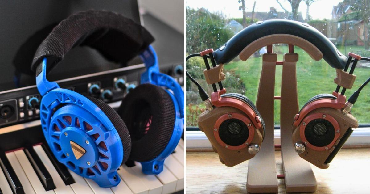 Creating these 3D-printed headphones can be your first step to building your dream audio gear.