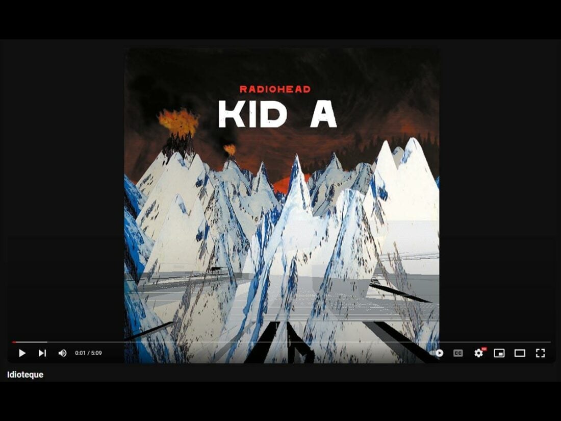 Idioteque - Radiohead (Kid A) [From: Youtube]
