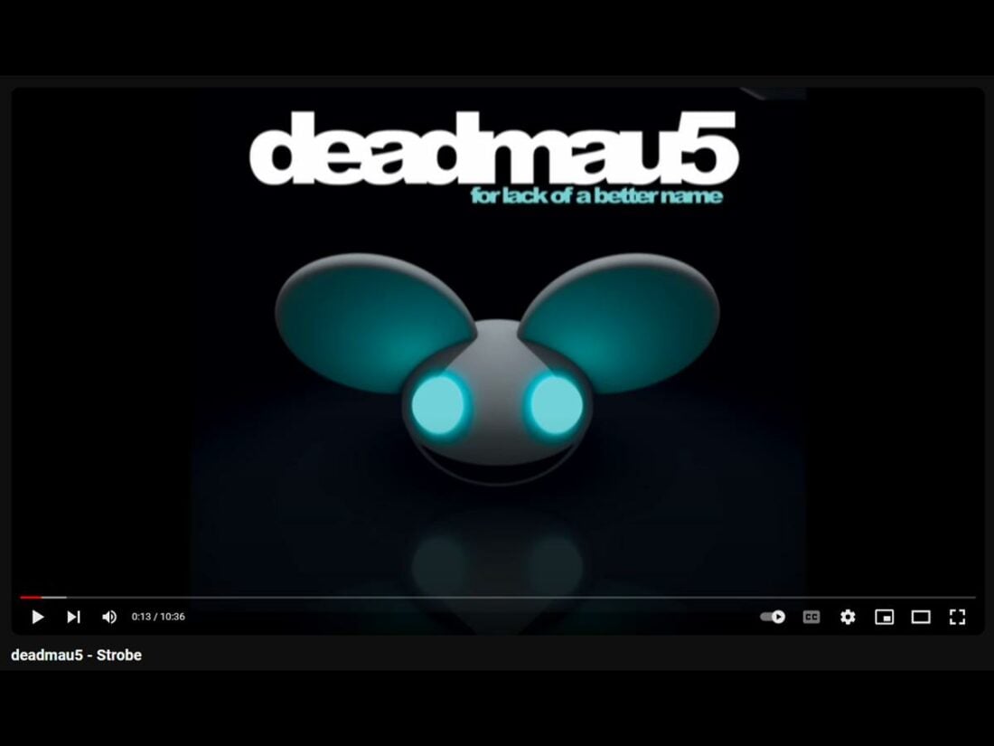 Strobe - Deadmau5 (For Lack of a Better Name) [From: Youtube]