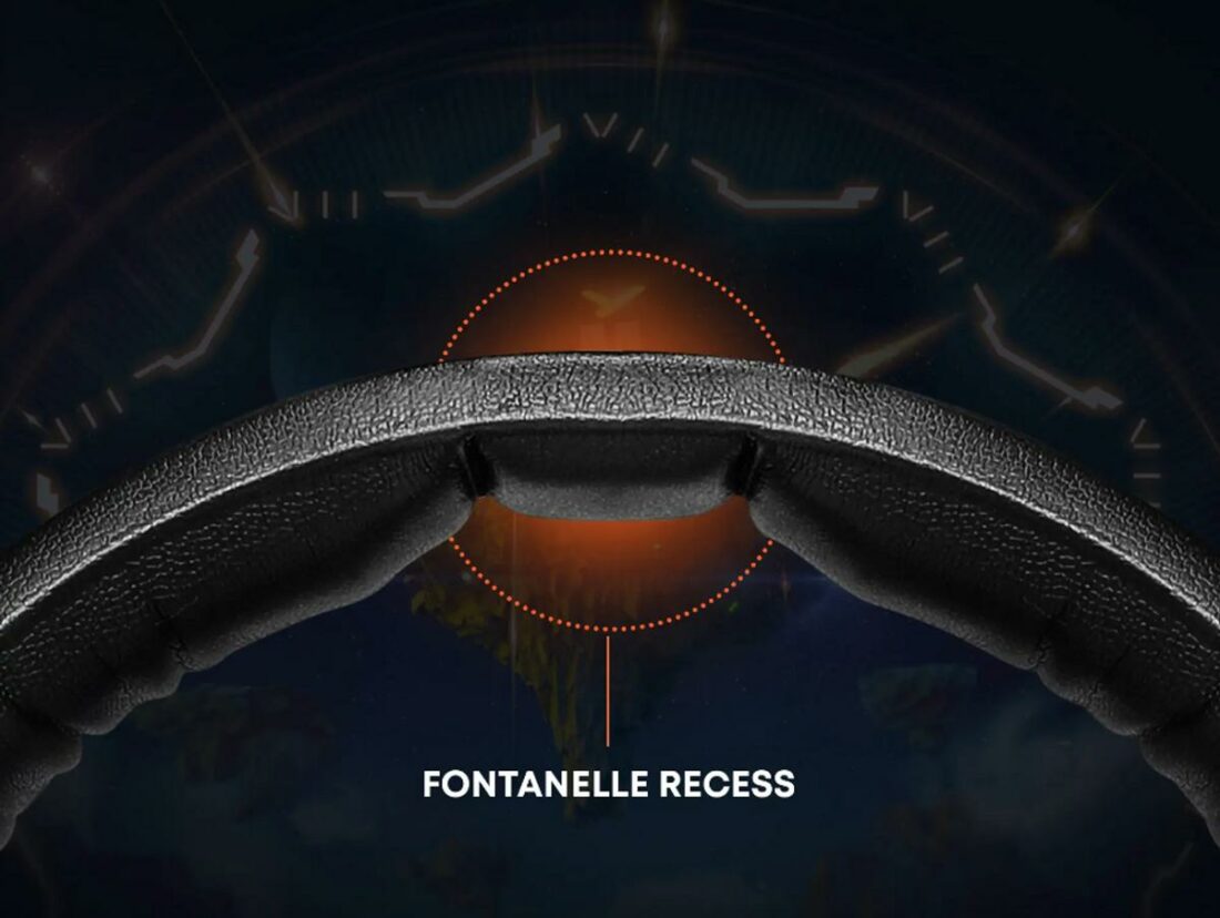 The new fontanelle recess helps make the headband even more comfortable. (From: Beyerdynamic)
